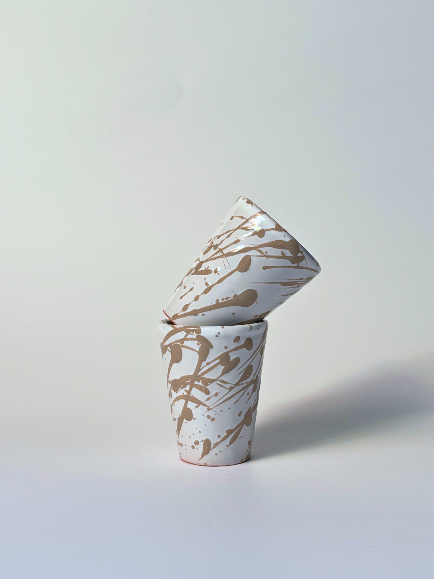 Espresso kopje Splashed Taupe