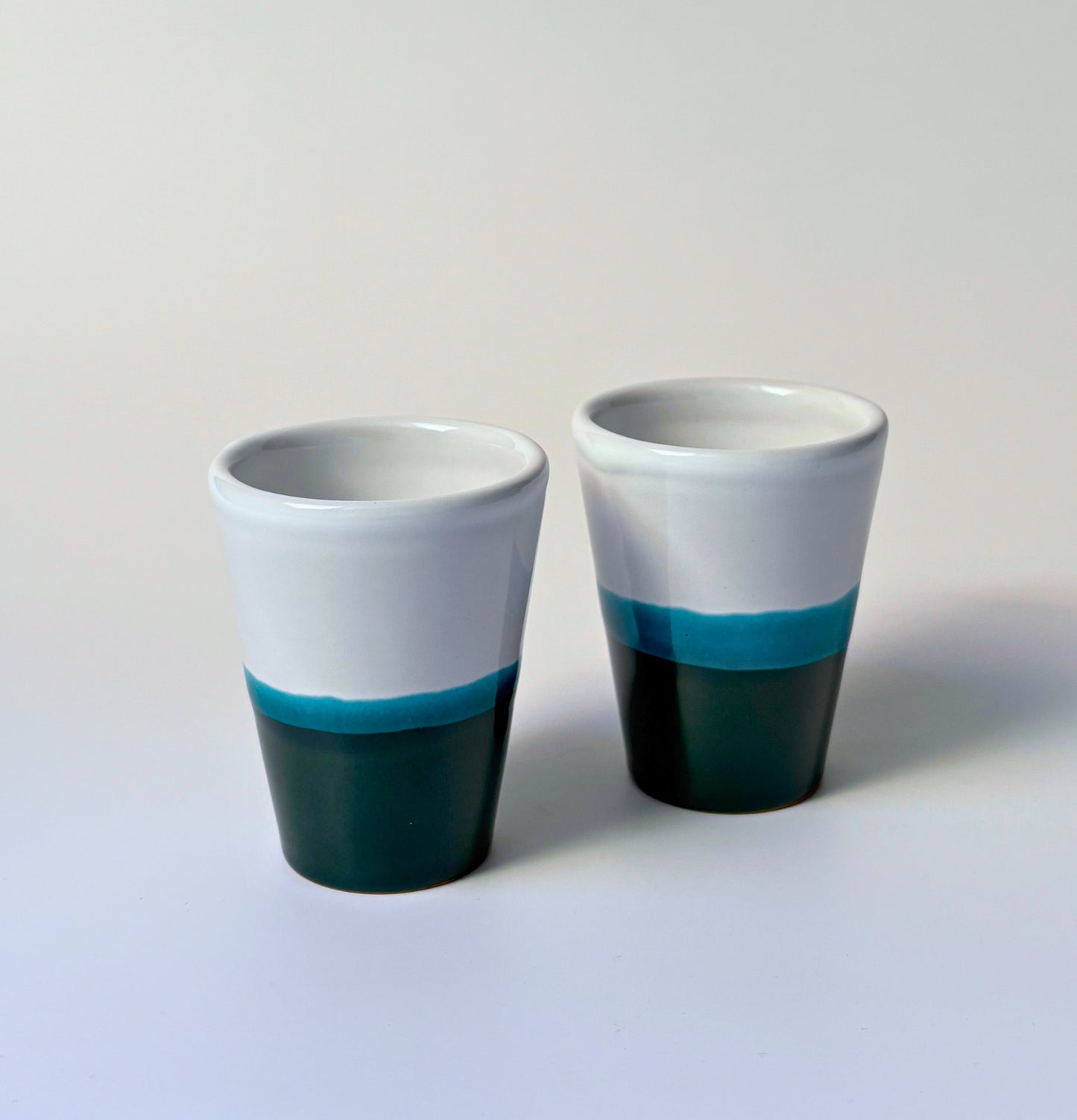 Espresso kopje Dipped Groen