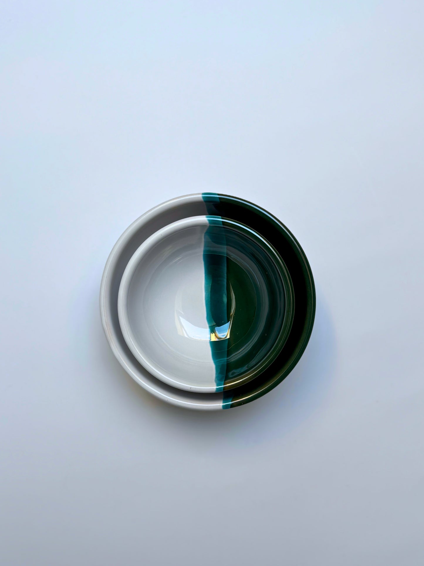 Bowls Dipped Green