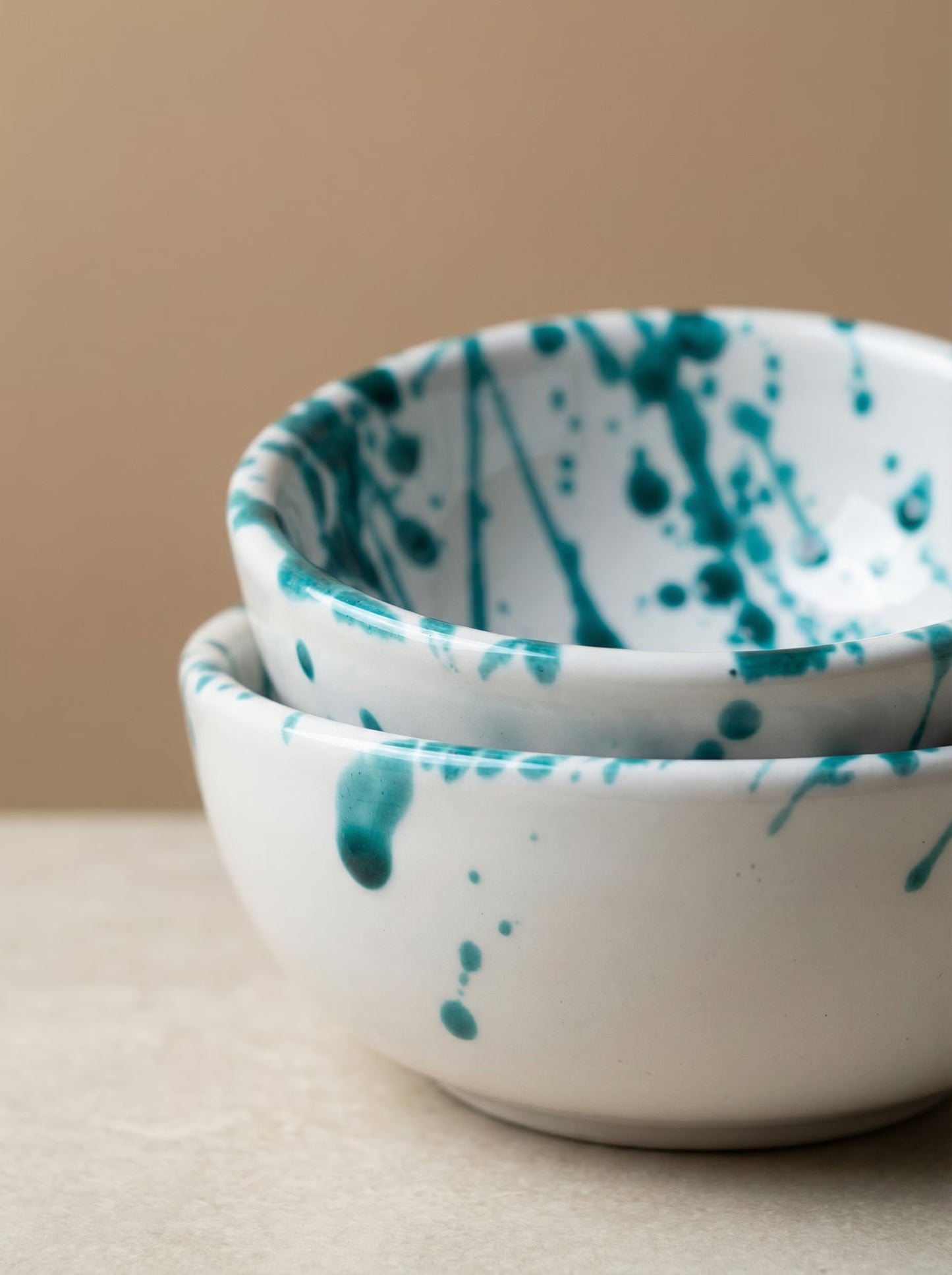 Schaaltjes Splashed Groen