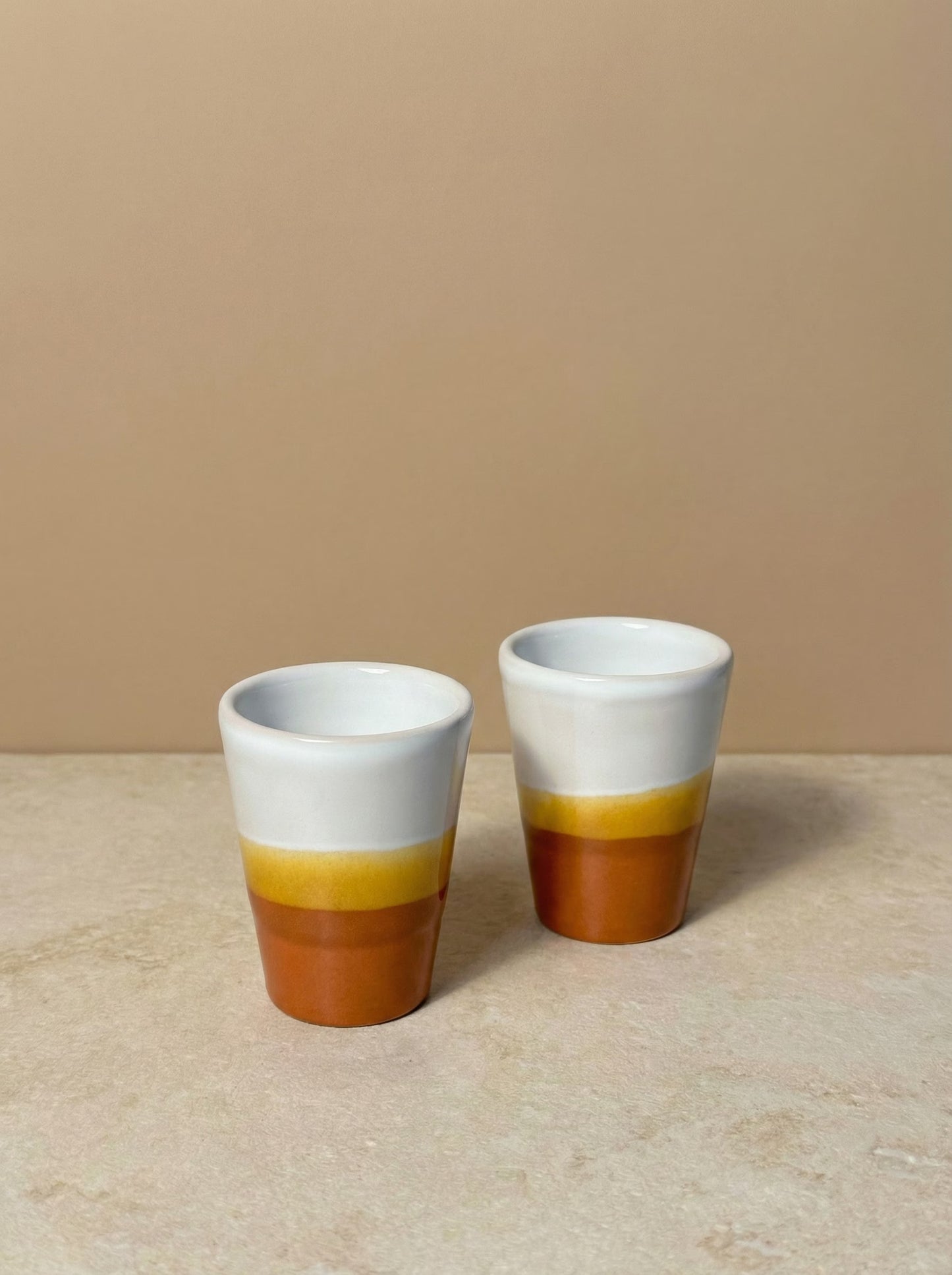 Espresso kopje Dipped Oker