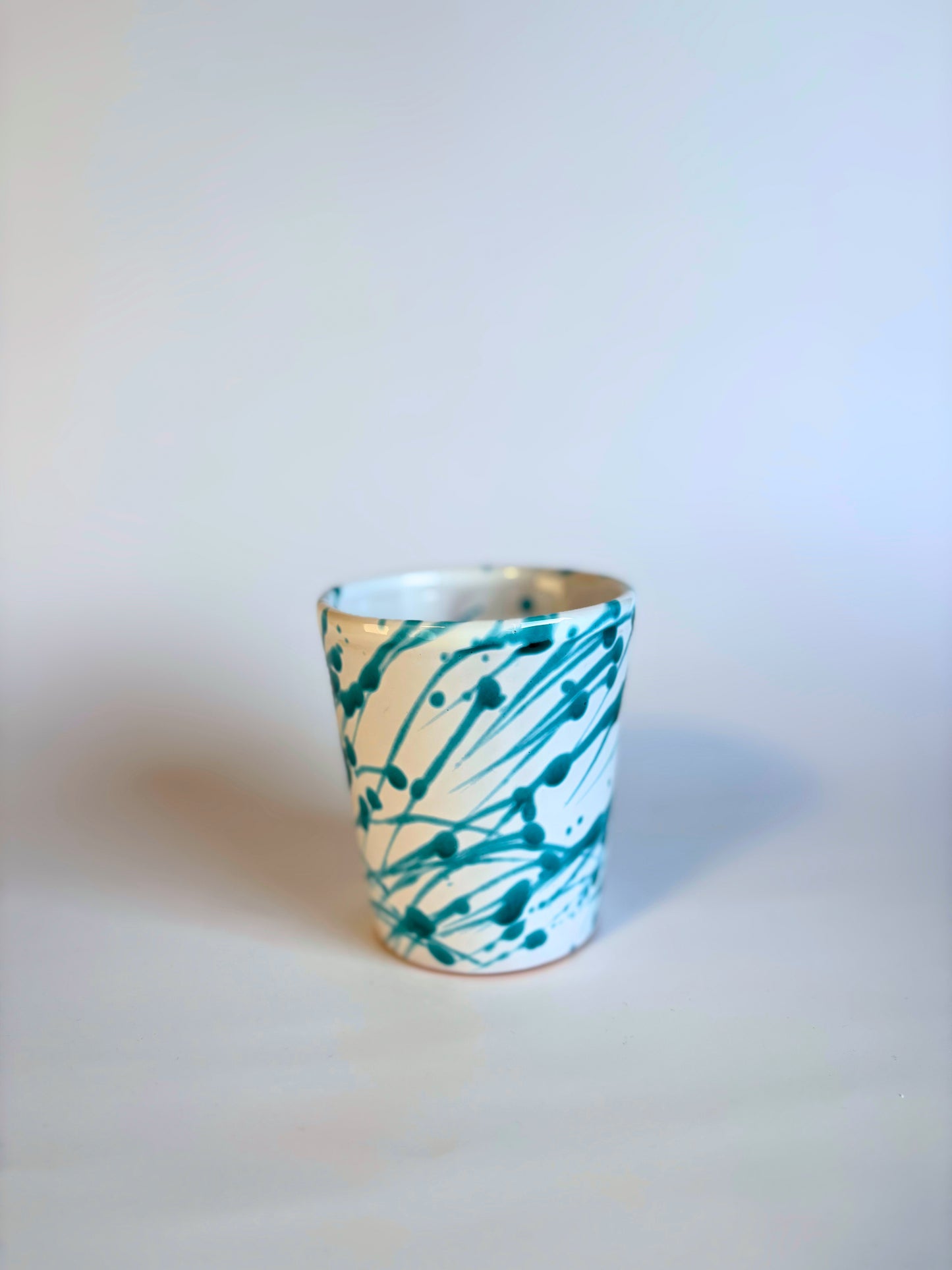 Mug Splashed Green