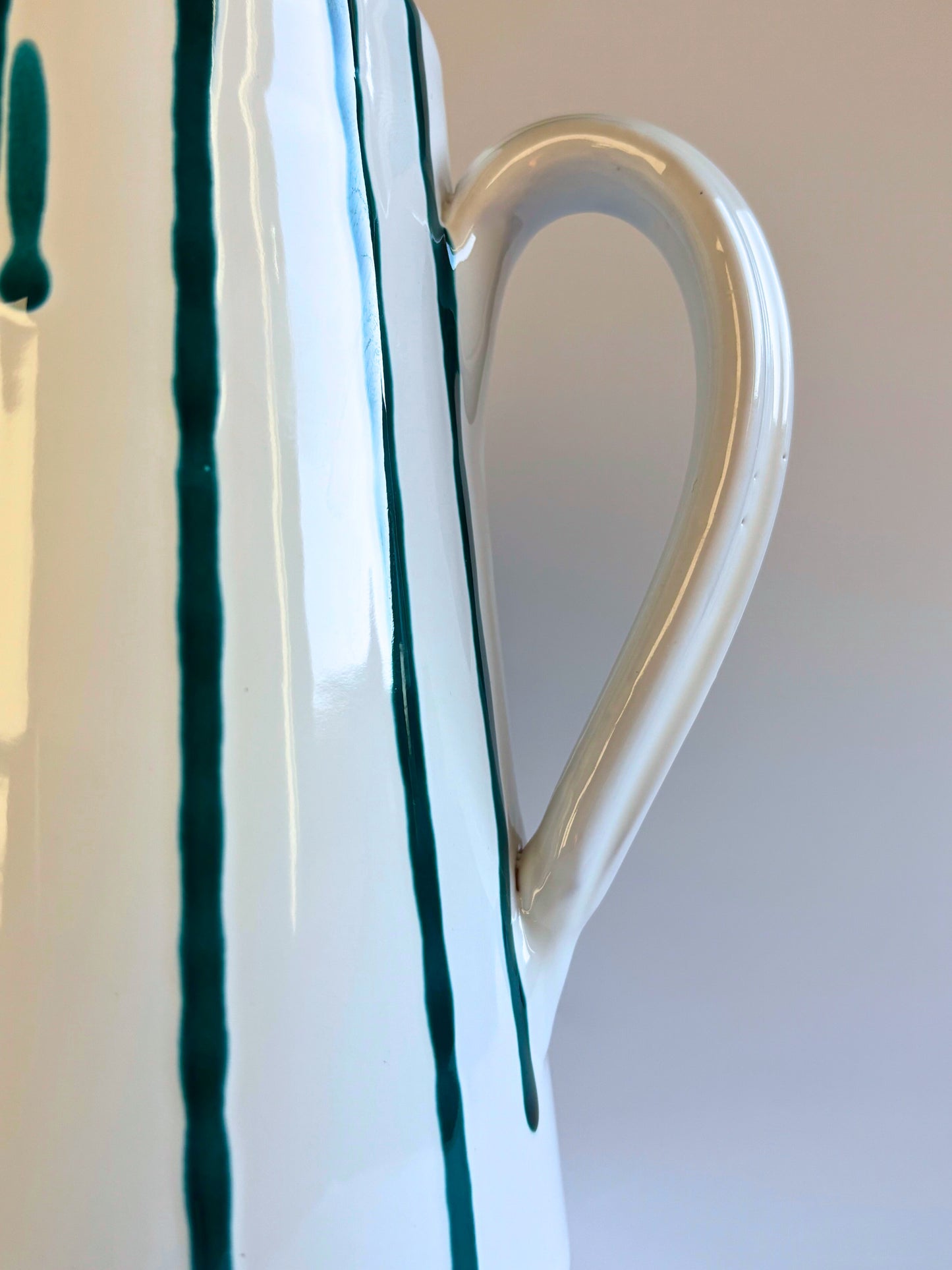 Schenkkan Striped Groen