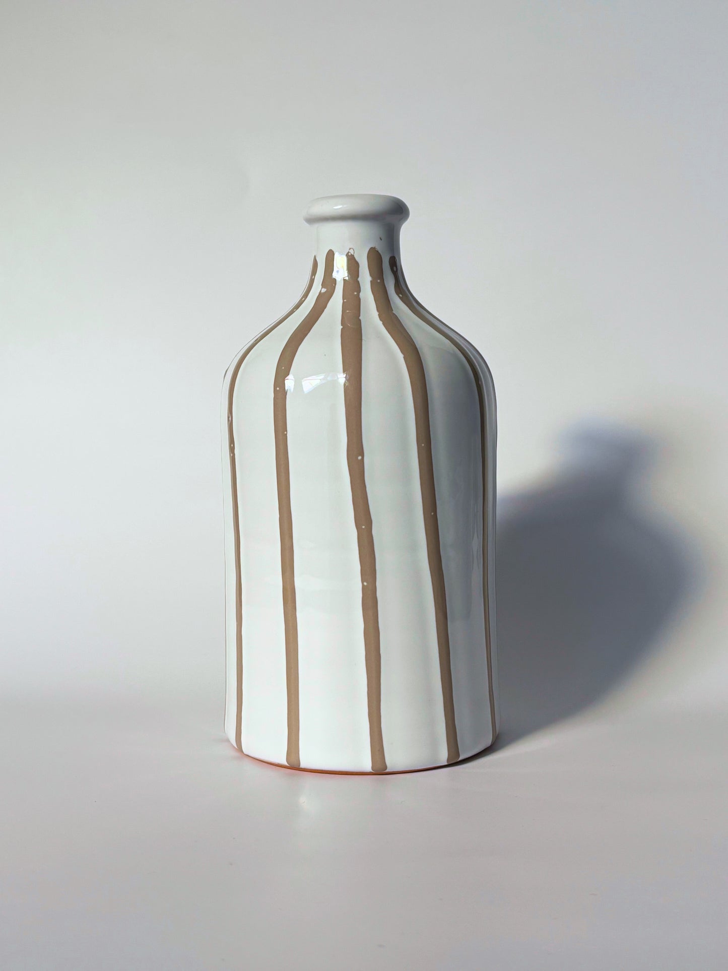 Oliefles Striped Taupe