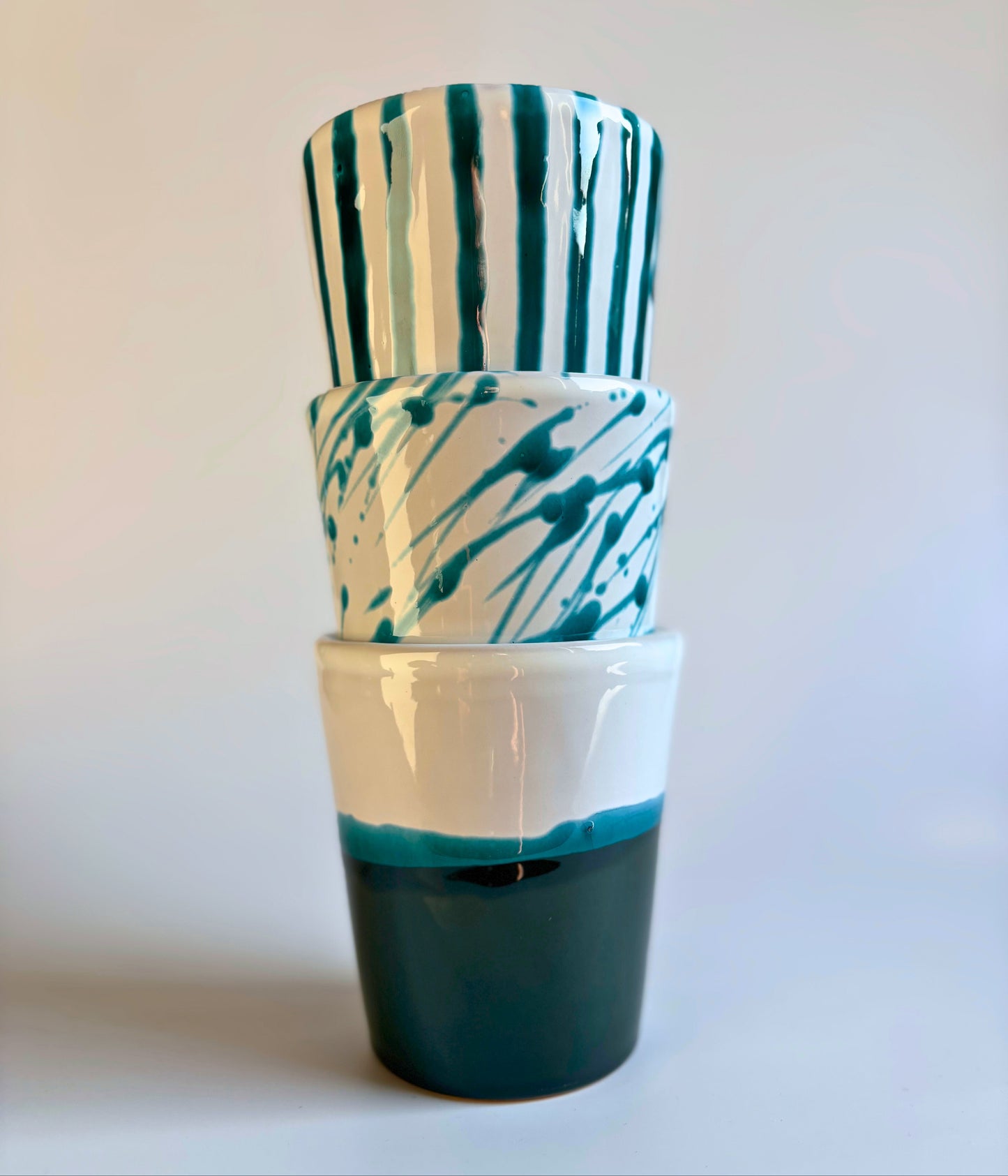 Mug Splashed Green