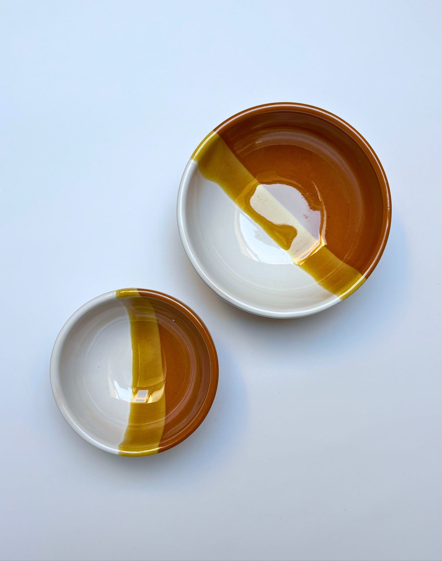 Bowls Dipped Ochre