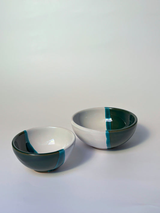 Bowls Dipped Green