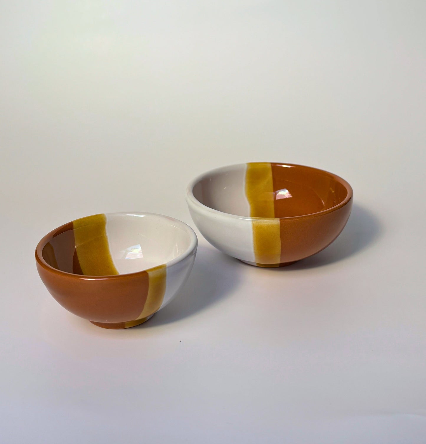 Bowls Dipped Ochre