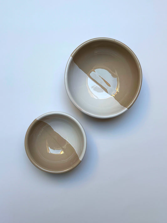 Bowls Dipped Taupe