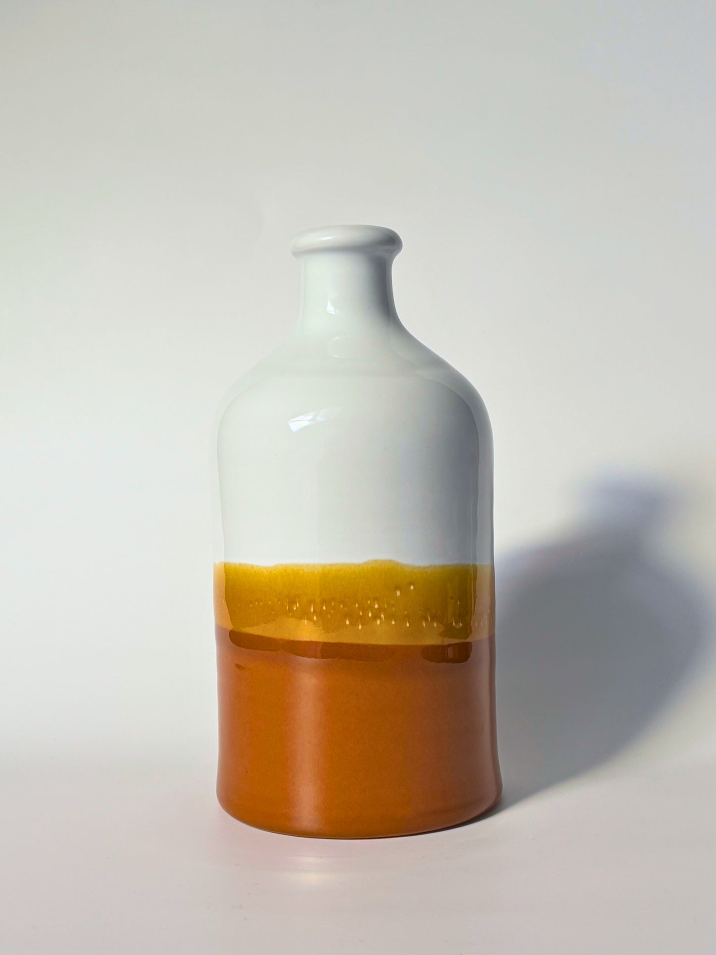 Oil bottle - dipped - taupe