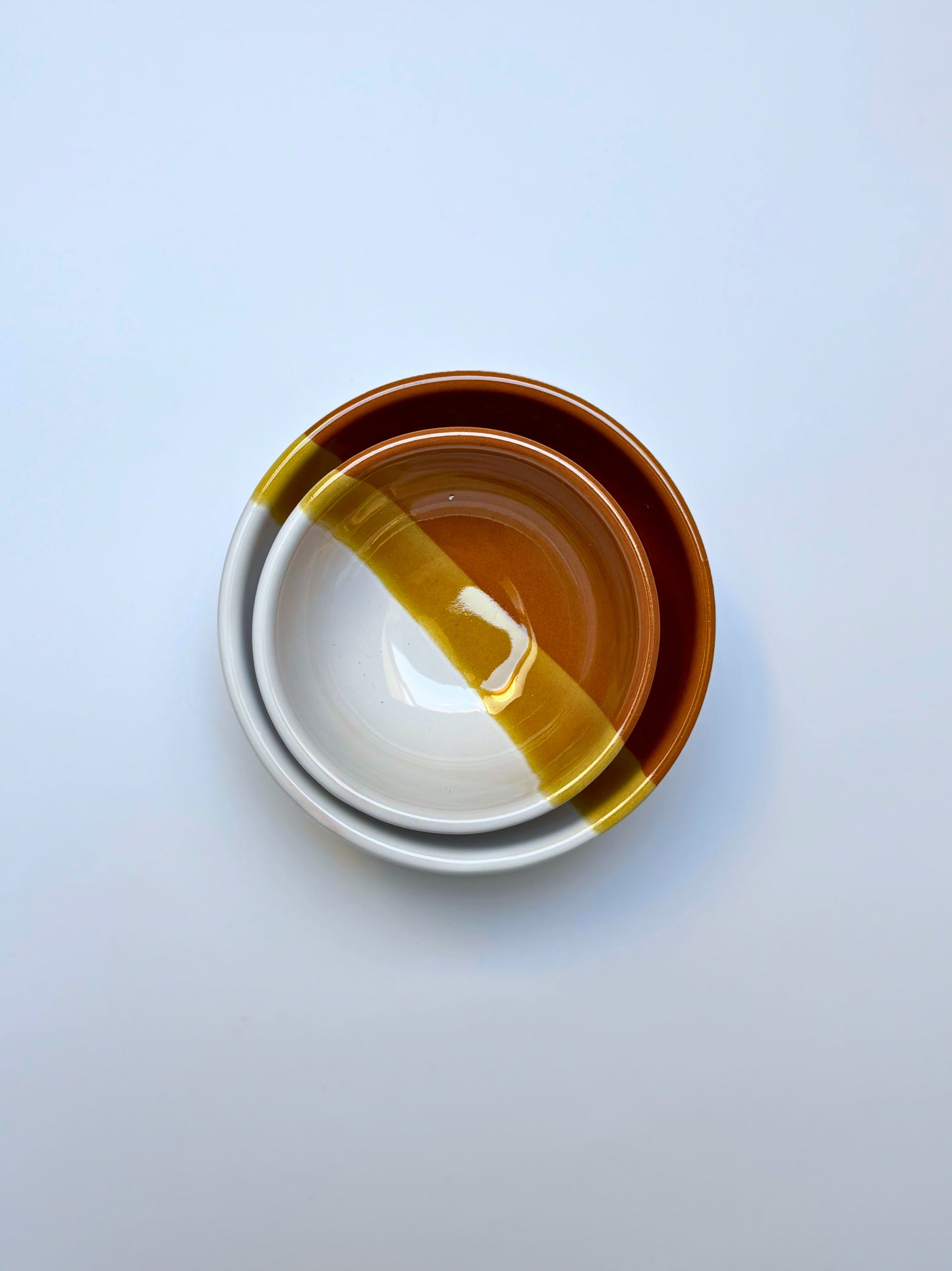 Bowls Dipped Ochre