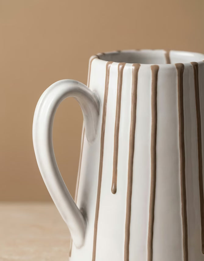 Schenkkan Striped Taupe