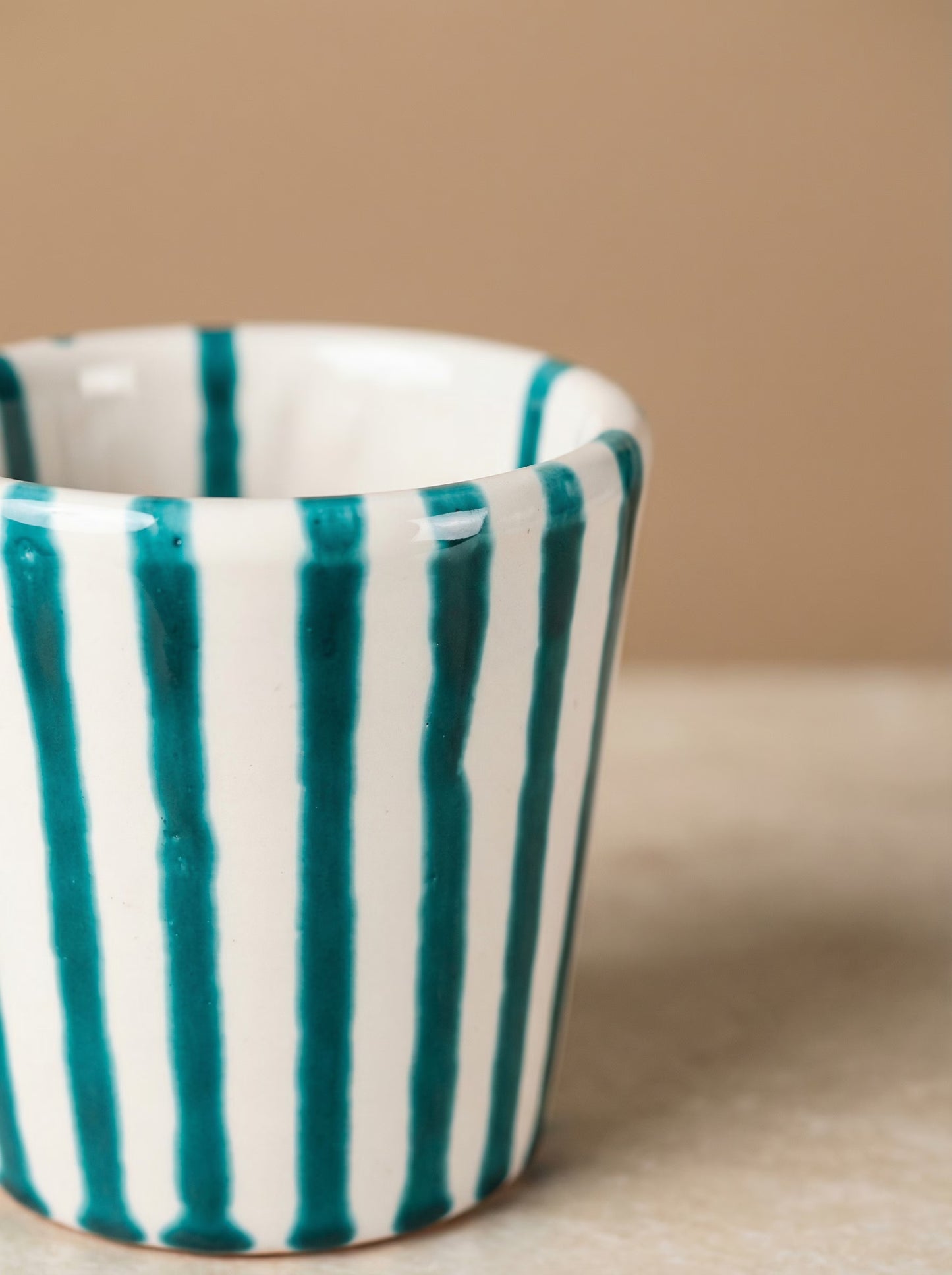 Mok Striped Groen