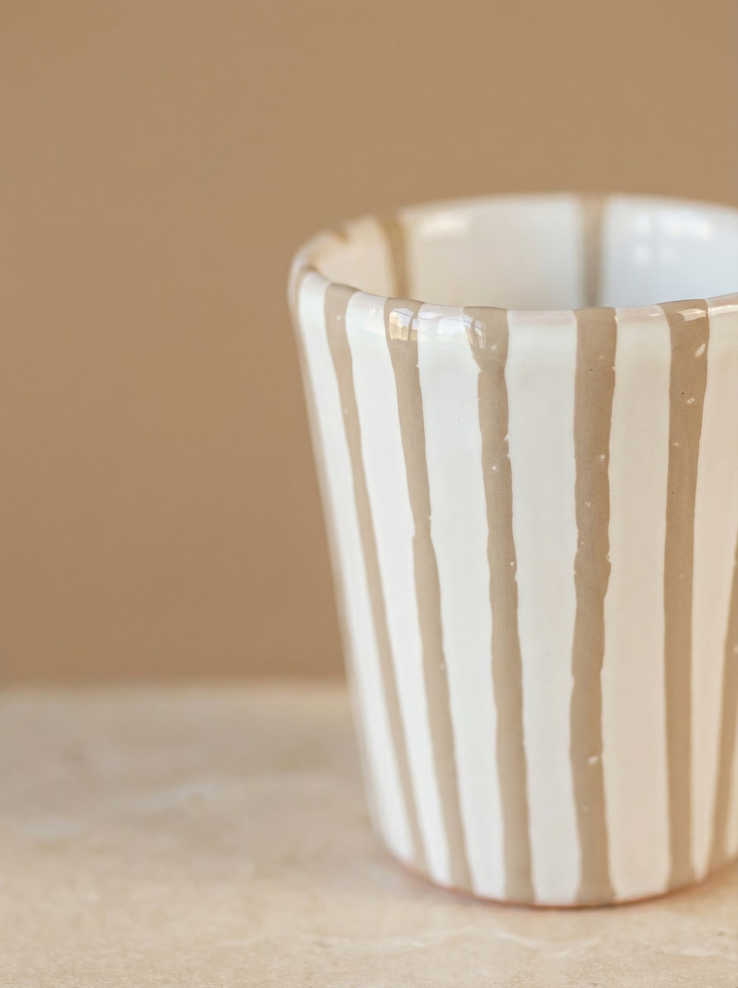 Mok Striped Taupe