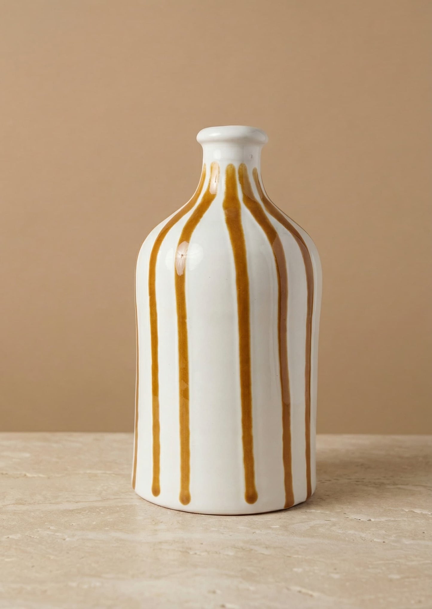 Oliefles Striped Oker