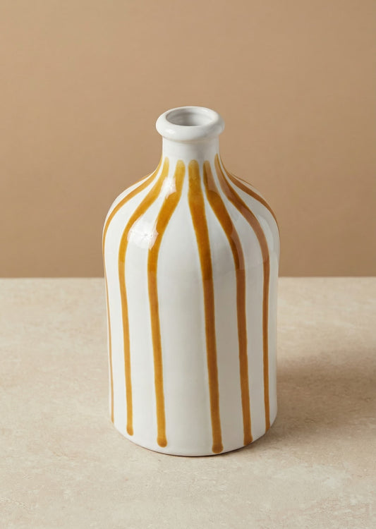 Oliefles Striped Oker