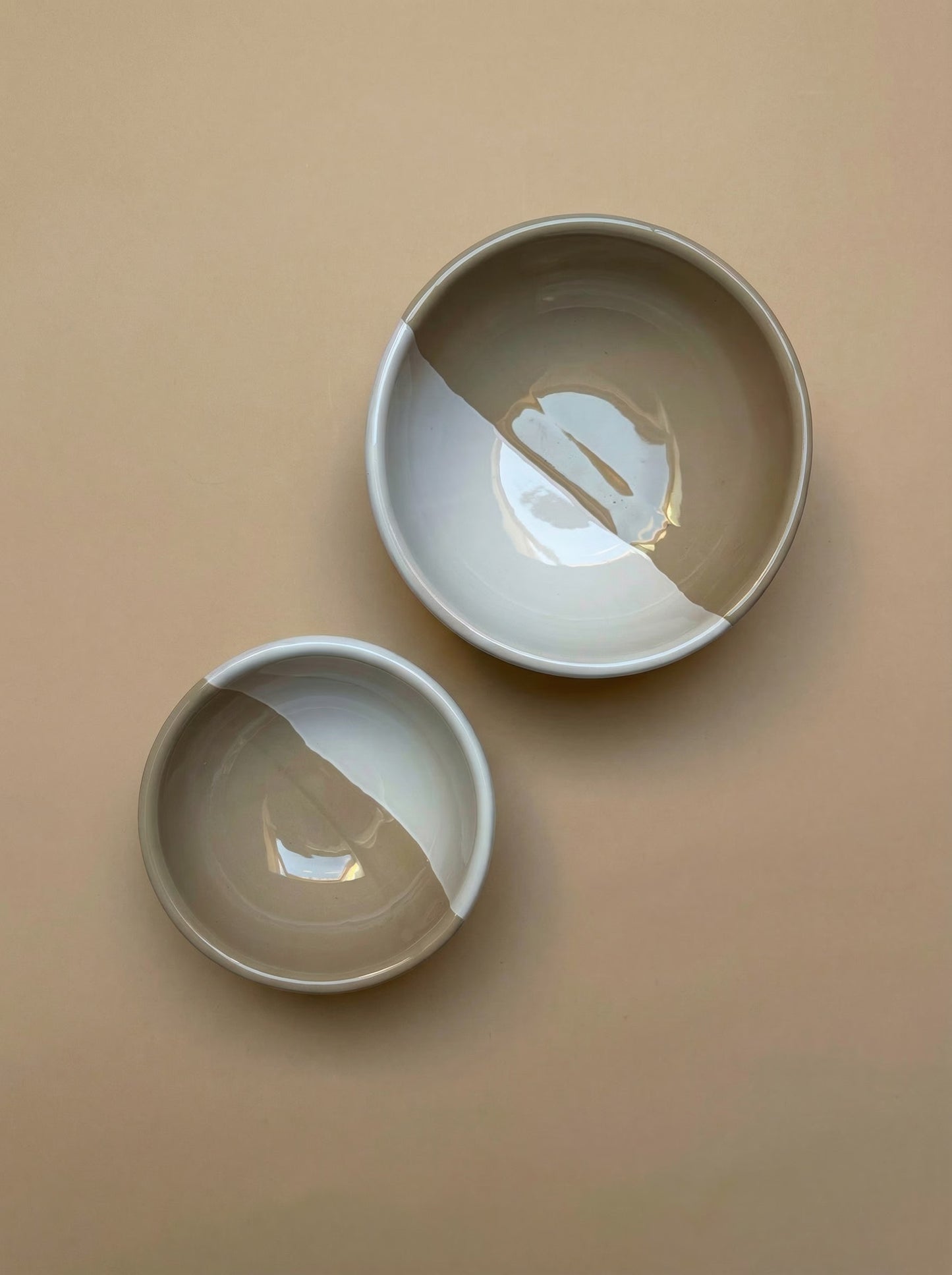 Schaaltjes Dipped Taupe