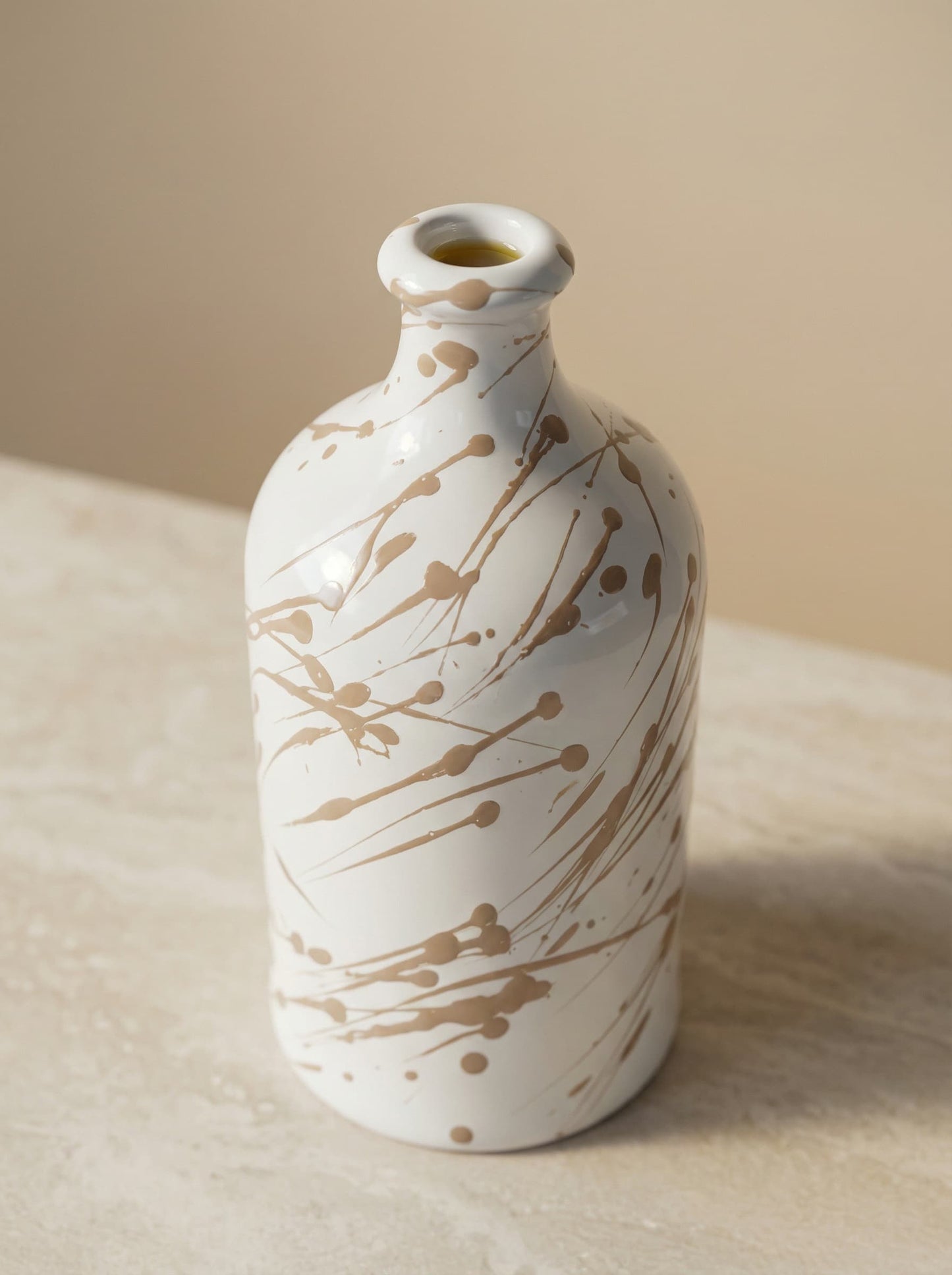 Oliefles Splashed Taupe