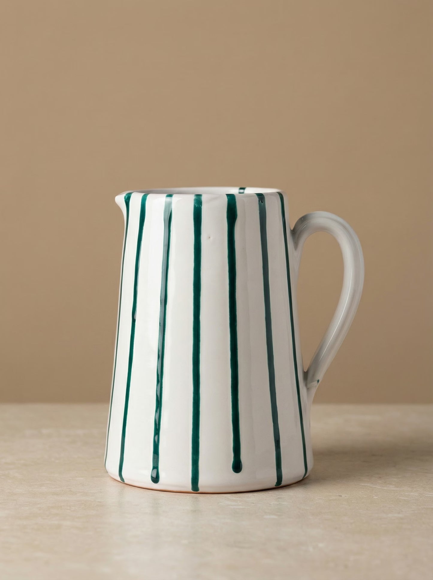 Schenkkan Striped Groen