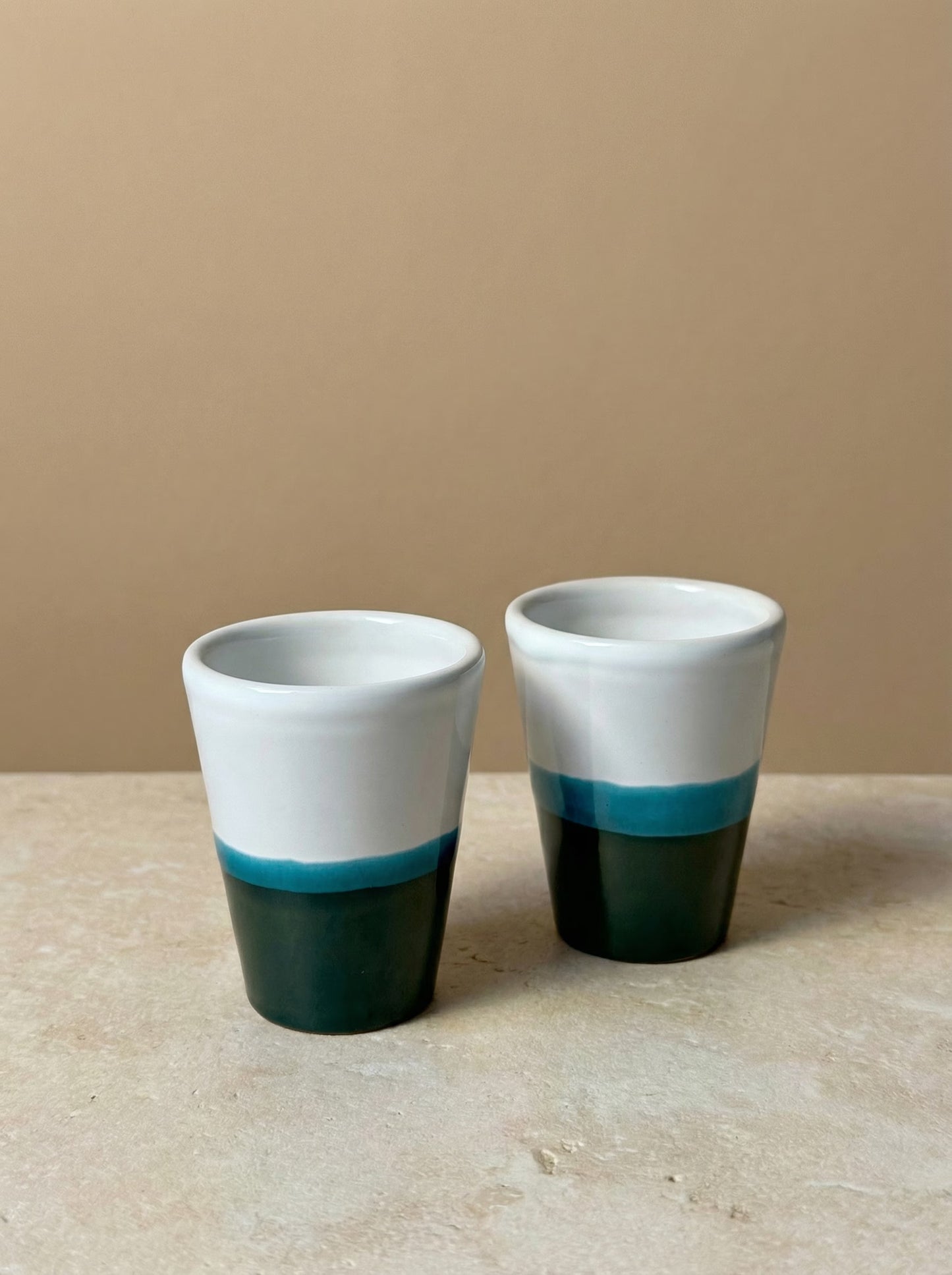 Espresso kopje Dipped Groen